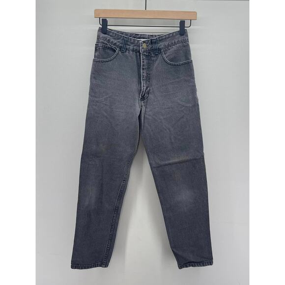 Vintage Georges Marciano for GUESS Washed Black High Rise‎ Skinny Jeans - Picture 1 of 7